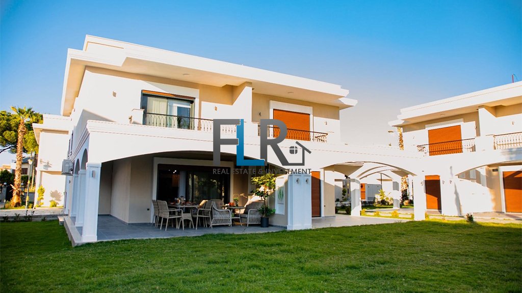 Brand New Luxury Beachfront Villa with 4 Bedrooms for Sale in Davutlar Kusadasi