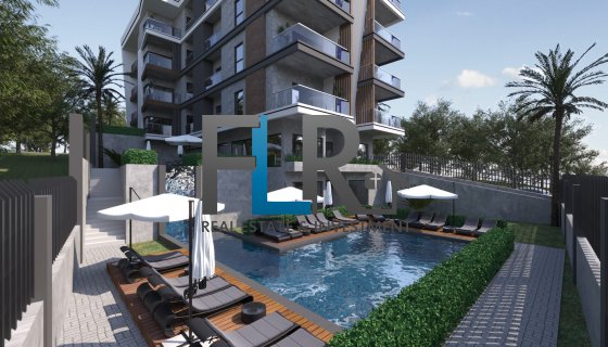 Luxury 2 Bedroom Apartment as Project for Sale in Kusadasi